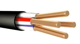 Кабель ВВГЭнг 3х6+1х4