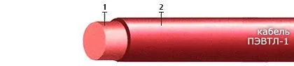 Кабель ПЭВТЛ-1 0,95