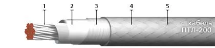 Кабель ПТЛ-200 4